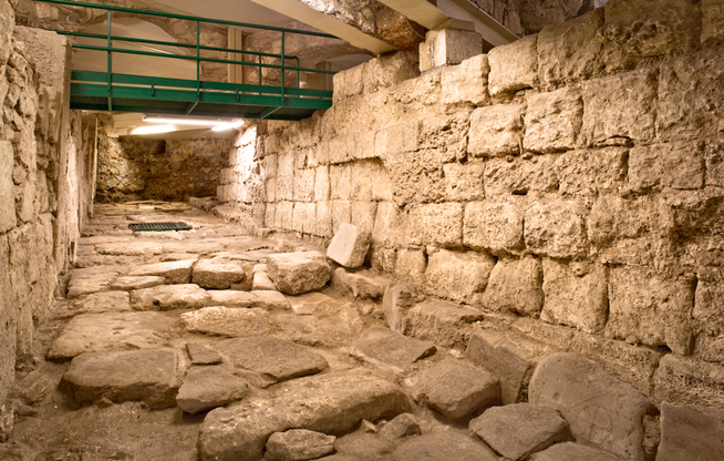 Un'immagine dell'area archeologica di Sant'Eulalia