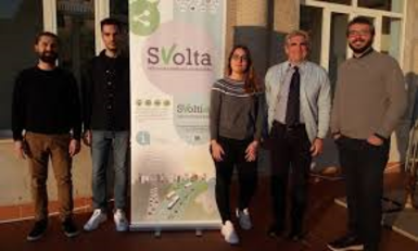 Lo staff del Cirem. Da sinistra, Nicola mura, Francesco Piras, Veronica Zucca, Italo Meloni e Giovanni Tuveri. Del team fa parte anche Andrea Zara