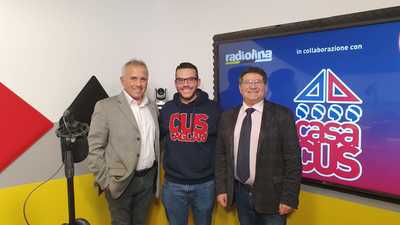 Da sinistra, Mario Frongia, Andrea Matta e Francesco Mola