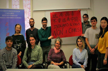 Gruppo di studenti del corso 2019/2020 di livello A1