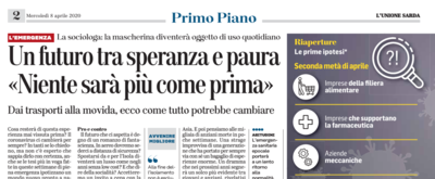 L'intervista rilasciata da Aide Esu ed Ester Cois a "L'Unione Sarda"