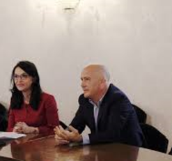 Maria Chiara Di Guardo  e Mario Mariani, fondatore di The net value