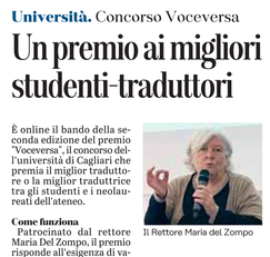 L'articolo su L'Unione Sarda del 2 luglio 2020 a pagina 23