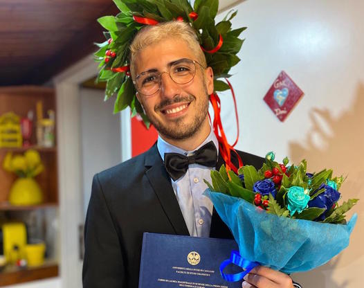 Marco Marras &egrave; il primo laureato in Scienze della produzione multimediale