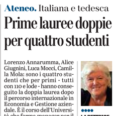 L'articolo su L'Unione Sarda del 3 agosto 2020 a pagina 16