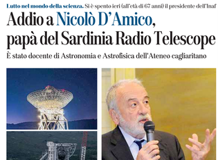 L'articolo di Manuel Floris su L'Unione Sarda del 16 settembre 2020 a pagina 48