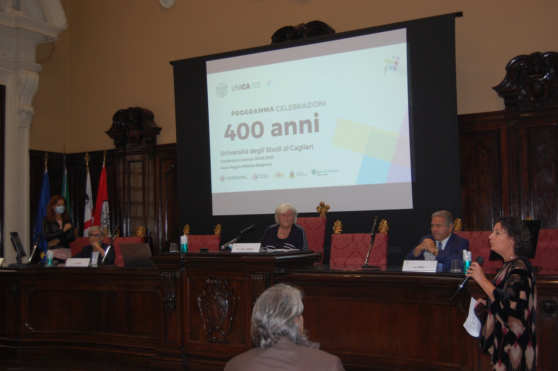 L'assessora ai rapporti con l'Universit&agrave; del Comune di Cagliari Rita Dedola