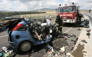 Immagini purtroppo frequenti sulle strade italiane