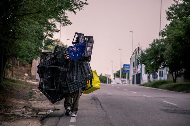 Un'immagine di scena (foto di Giulia Camba)