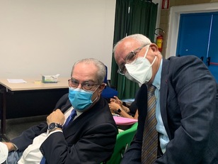 Da sinistra, Francesco Marongiu e Gavino Faa
