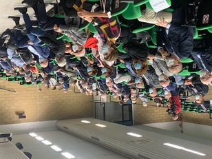 Monserrato. Uno scorcio della platea in aula magna Boscolo