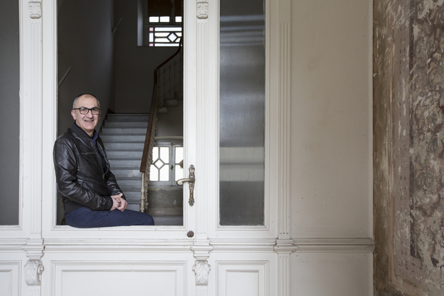 Francesco Abate in una splendida fotografia di Daniela Zedda