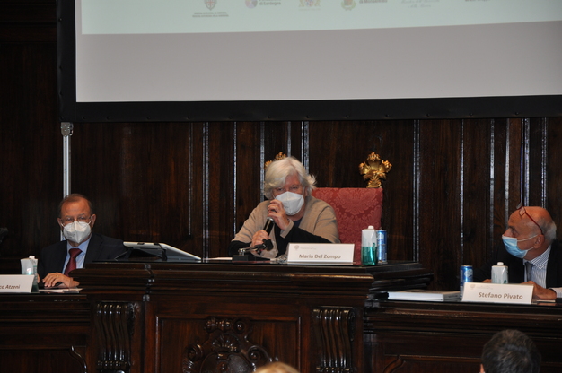 Maria Del Zompo conclude la presentazione