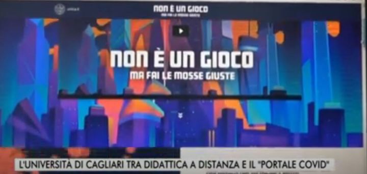 Servizio di Teresa Piredda per il TG di Videolina introdotto in studio da Paolo Matta nell'edizione delle 14 del 4 novembre 2020