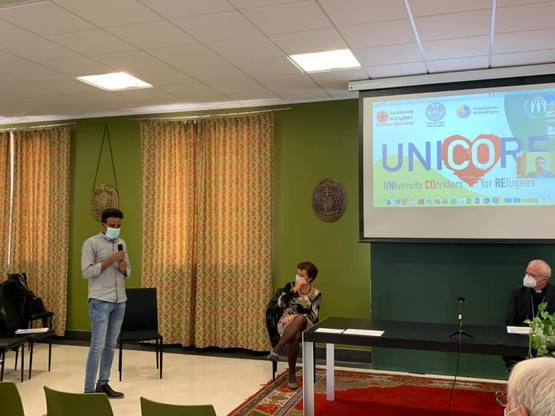 Gebremichael interviene in conferenza stampa