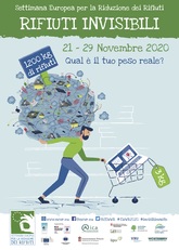 La locandina della Settimana Europea per la Riduzione dei Rifiuti