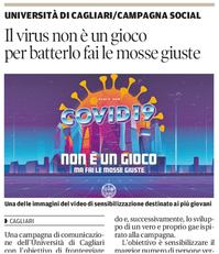 L'articolo su La Nuova Sardegna del 13 novembre 2020 a pagina 6