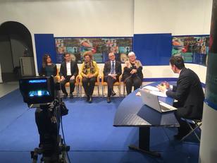Maria Del Zompo ospite di Thesauro in una precedente puntata dedicata all'Universit&agrave; di Cagliari, con alcuni colleghi e colleghe docenti