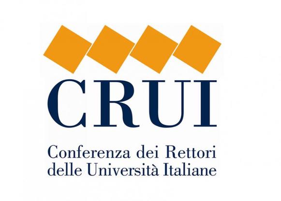 Il logo della CRUI, la Conferenza dei Rettori delle Universit&agrave; Italiane