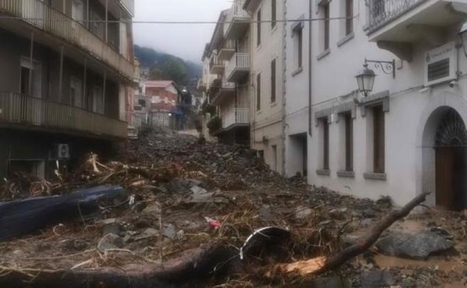 Immagini dell'evento disastroso che ha colpito Bitti