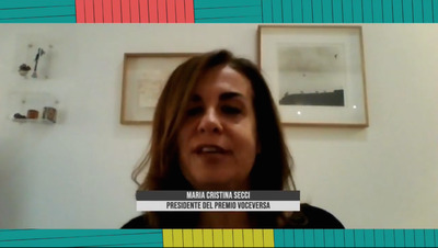 Maria Cristina Secci, presidente del Premio Voceversa