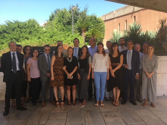 Cagliari. Foto di gruppo per gli specialisti guidati da Paolo Fadda e Gianfranco Fancello