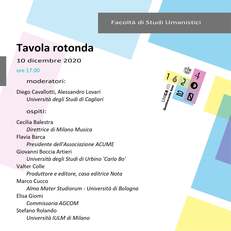 Il programma della tavola rotonda