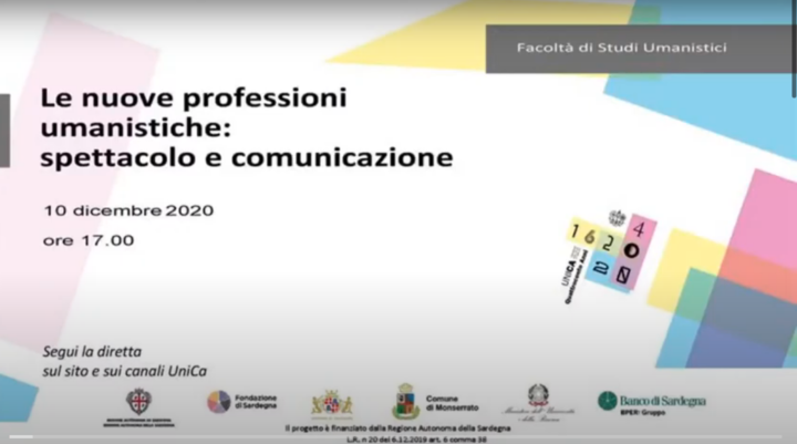 Le nuove professioni umanistiche: spettacolo e comunicazione