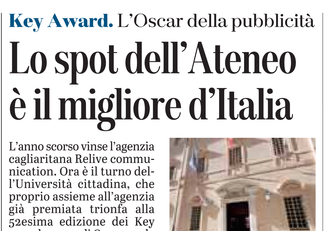 La notizia su L'Unione Sarda del 12 dicembre 2020 a pagina 27