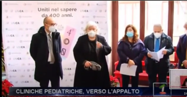 TG SARDEGNA 1 SU RISTRUTTURAZIONE CLINICHE PEDIATRICHE - UniCa