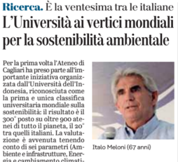 L'articolo su L'Unione Sarda del 29 dicembre 2020 a pagina 19