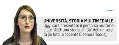 Il richiamo su L'Unione Sarda del 18 gennaio 2021 a pagina 15