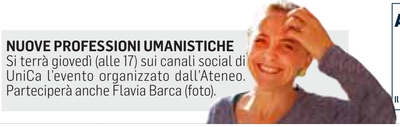Il richiamo su L'Unione Sarda del 9 dicembre 2020