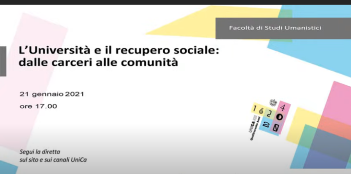 400 anni di Unica - L'Universit&agrave; e il recupero sociale: dalle carceri alle comunit&agrave;