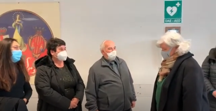 Installazione del defibrillatore nella Cittadella Universitaria di Monserrato in memoria del docente Alberto Nori
