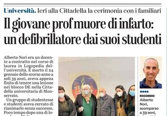 L'articolo su L'Unione Sarde del 23 gennaio 2021 a pagina 19