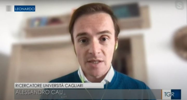 TG LEONARDO intervista Alessandro Cau su RIFIUTI IN MARE - UniCa