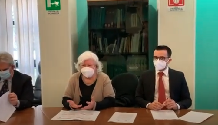 CONFERENZA STAMPA UNICA-RAS SVILUPPO SOSTENIBILE INTERVENTO DEL RETTORE MARIA DEL ZOMPO 03/02/2021