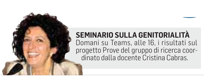 Il richiamo su L'Unione Sarda del 4 febbraio 2021 a pagina 21