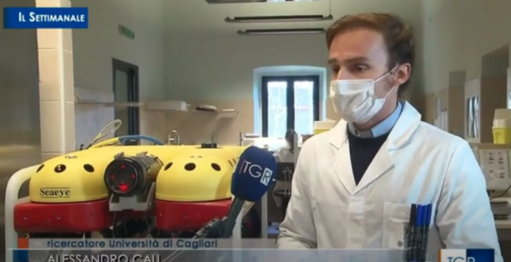 TGR SETTIMANALE su RICERCA con Alessandro Cau - UniCa