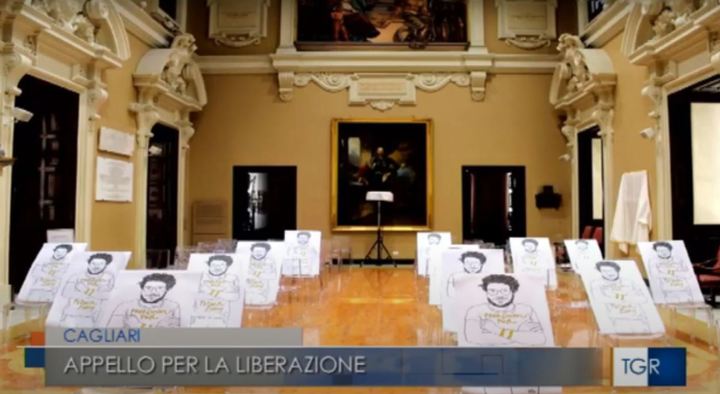 TGR RAI sull'iniziativa di UniCa per PATRICK ZAKI - UniCa