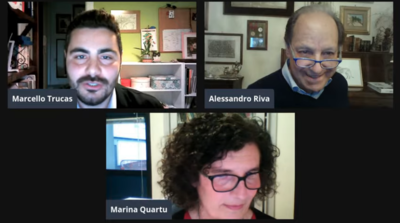 Alessandro Riva, Marina Quartu e Marcello Trucas