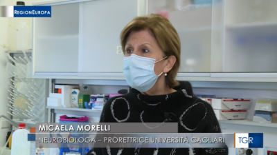 Micaela Morelli durante l'intervista con Chiara Zammitti