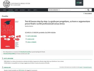 Schermata MLOL