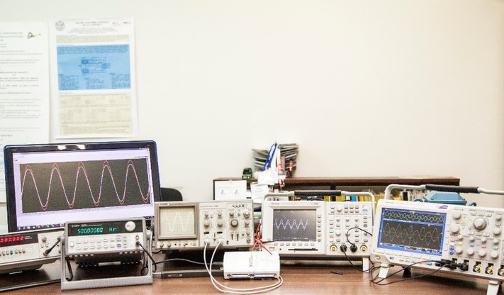 Cagliari. L'immagine ritrae uno dei laboratori del Diee