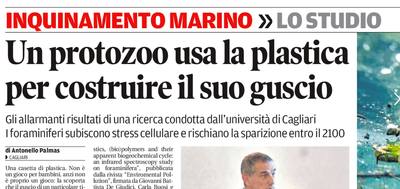 La notizia su La Nuova Sardegna del 14 marzo 2021 a pagina 12