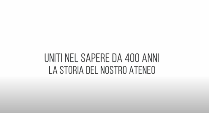 Il primo episodio video della storia di UniCa