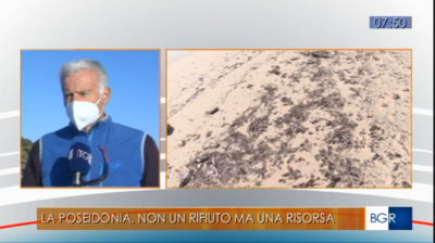 Un momento dell'intervista