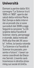 La notizia su L'Unione Sarda del 18 marzo 2021 a pagina 19