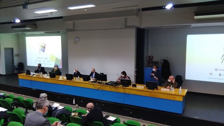 I relatori al convegno "Le Scienze tra il &lsquo;600 e il &lsquo;900"